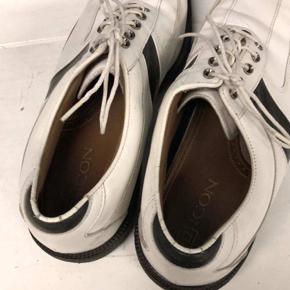FOOTJOY ICON SHOES GOLF CLEATS US MENS 9.5M~‎ 52070